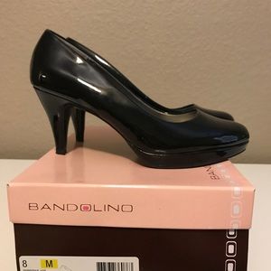 Bandolino | Patent Leather Platform Heels Size 8M